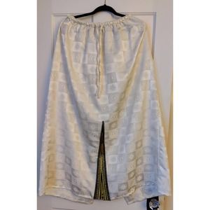 Embellished Vintage Rima Brand Drawstring Long Skirt Sz L